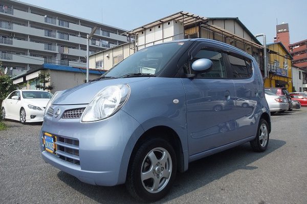 日産モコ 修理実績 東京 立川 板金塗装 車の傷 へこみ修理 ガレージローライド