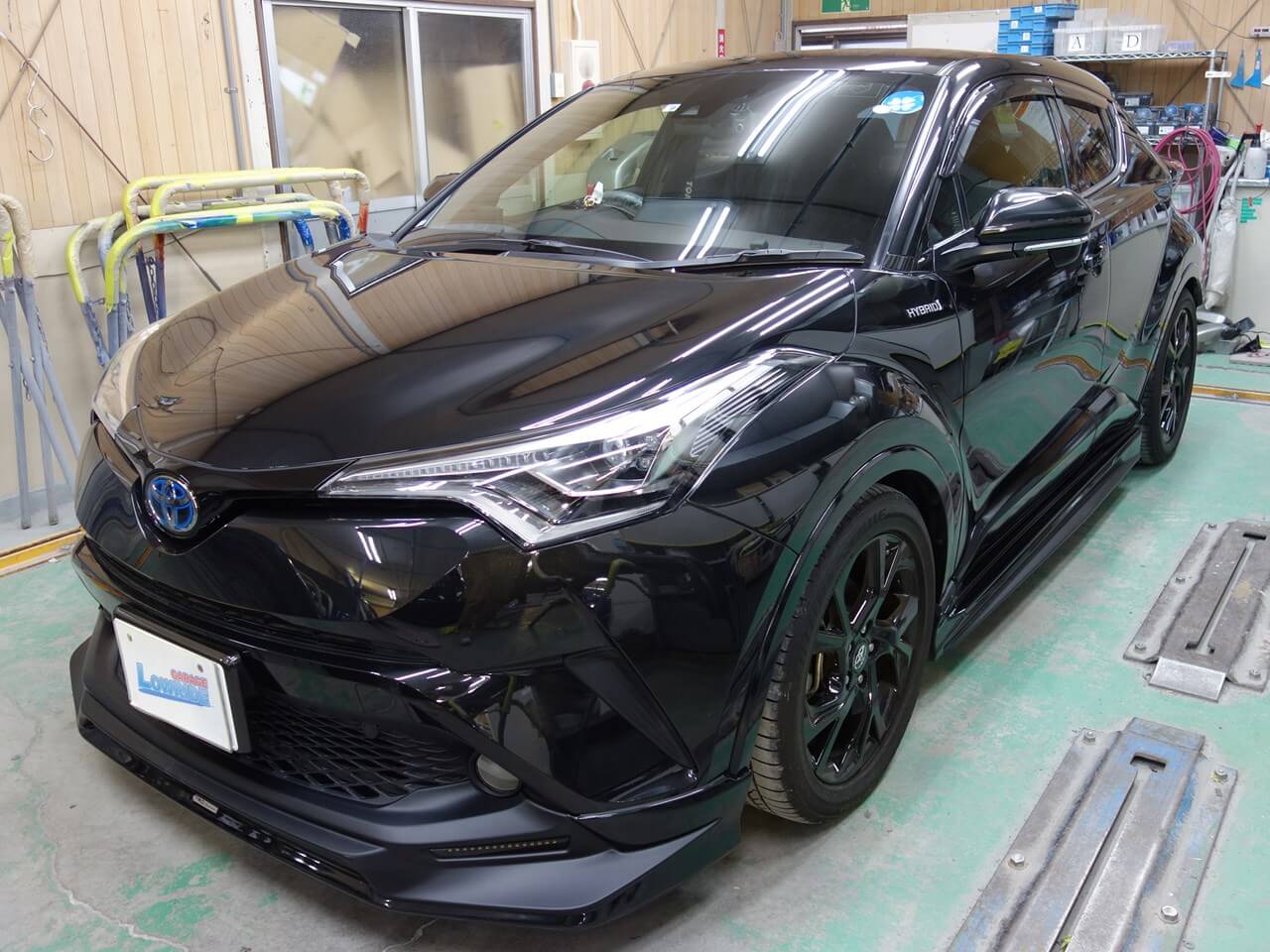 トヨタ C-HR 他店修理不良の修理・塗装（車両保険） 千葉県よりご来店 